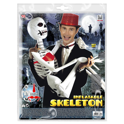 Feestbazaar Opblaasbaar skelet 183cm