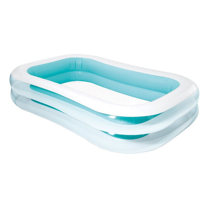 Feestbazaar Opblaasbad Rechthoek Family Wet Set (262x175x56)