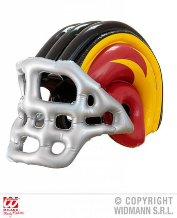 Feestbazaar Opblaasbare American Football player helm