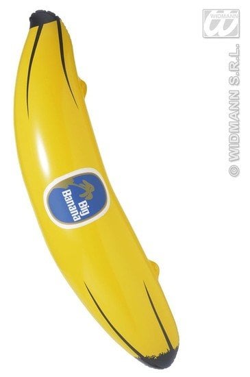 Feestbazaar Opblaasbare Banaan 100 cm