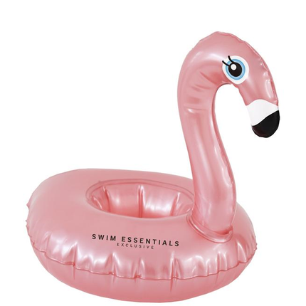 Feestbazaar Opblaasbare Bekerhouder Flamingo Rosé Goud