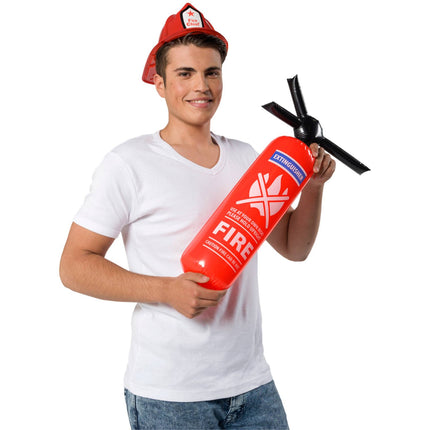 Feestbazaar Opblaasbare Brandweer Blusser (60cm)