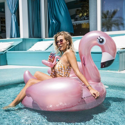 Feestbazaar Opblaasbare Flamingo Luchtbed Roze