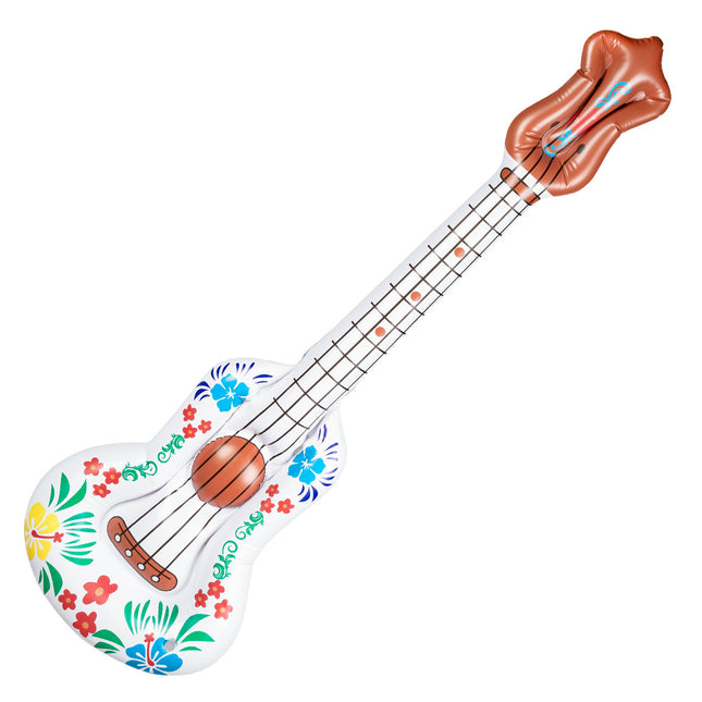Feestbazaar Opblaasbare Gitaar Aloha Groot (104cm)
