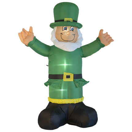 Feestbazaar Opblaasbare Mascotte Ierland St. Patrick (180cm)