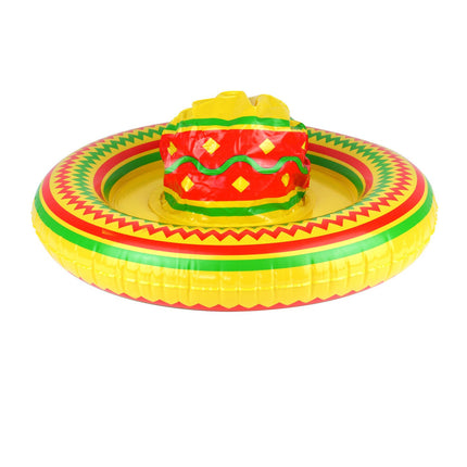 Feestbazaar Opblaasbare Mexicaanse Sombrero (53cm)