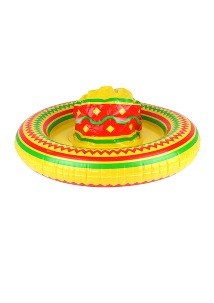 Feestbazaar Opblaasbare Mexicaanse Sombrero (53cm)