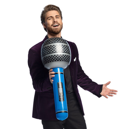 Feestbazaar Opblaasbare Microfoon (76cm)