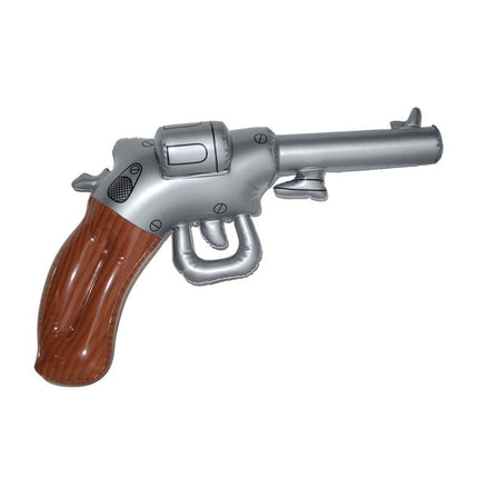 Feestbazaar Opblaasbare Revolver 50cm