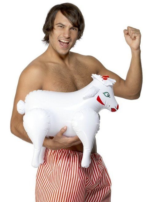 Feestbazaar Opblaasbare Schaap