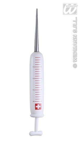 Feestbazaar Opblaasbare spuit 50cm