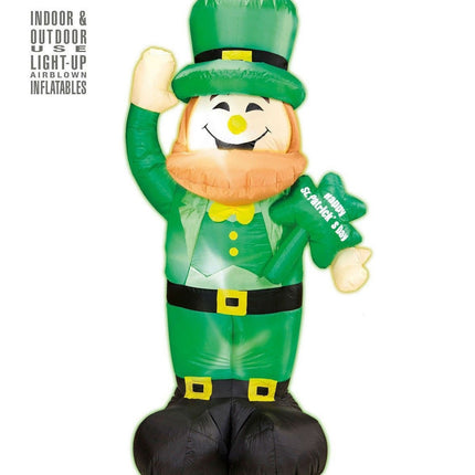 Feestbazaar Opblaasbare St.patricks Day Kabouter 150 Centimeter