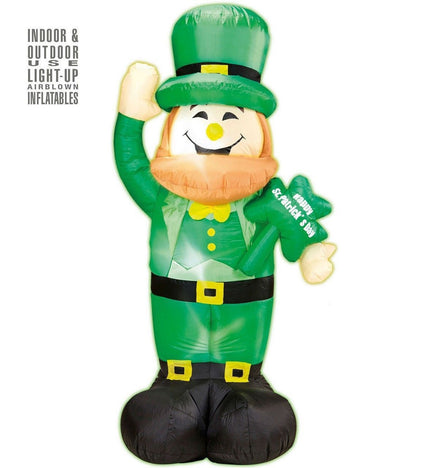 Feestbazaar Opblaasbare St.patricks Day Kabouter 150 Centimeter