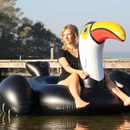 Feestbazaar Opblaasbare Toekan Luchtbed groot