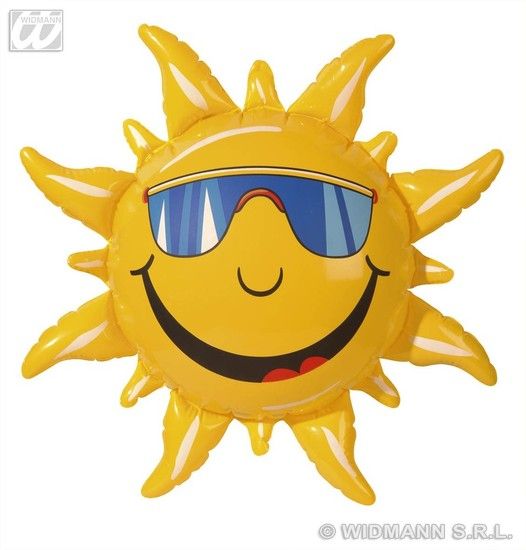 Feestbazaar Opblaasbare zon