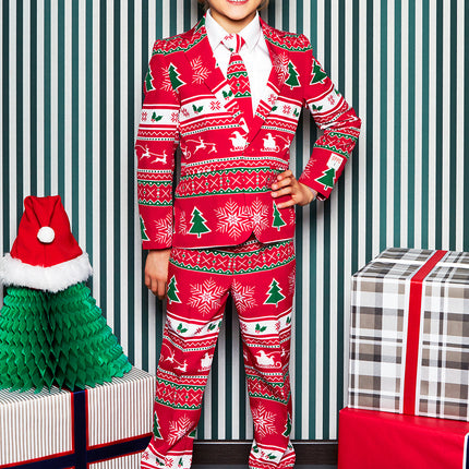 Feestbazaar Opposuits Maatpak Jongens Winter Wonderland