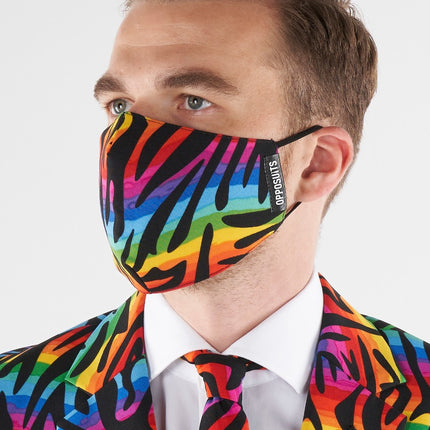 Feestbazaar Opposuits mondkapje Wild Animal