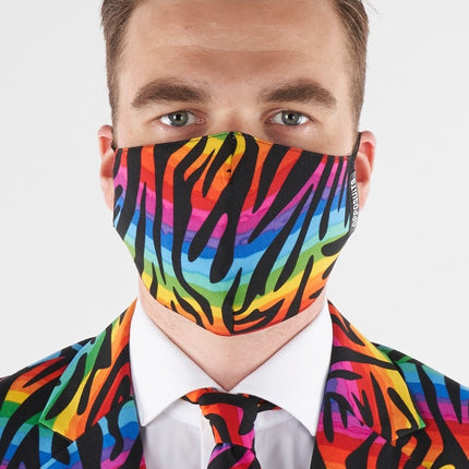 Feestbazaar Opposuits mondkapje Wild Animal