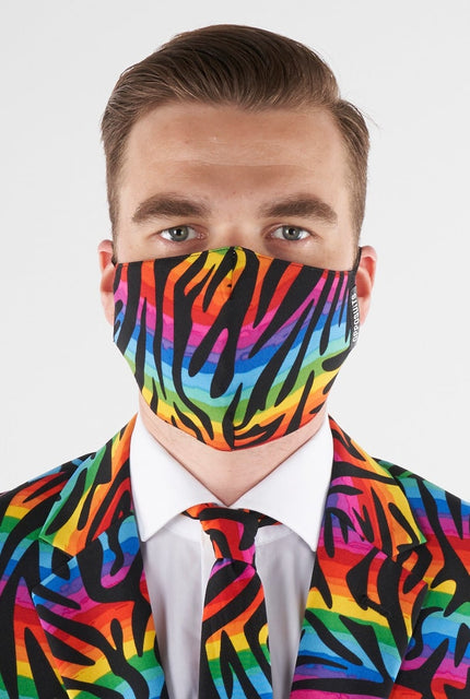 Feestbazaar Opposuits mondkapje Wild Animal