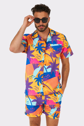 Feestbazaar Opposuits Summer Suit Palm Power
