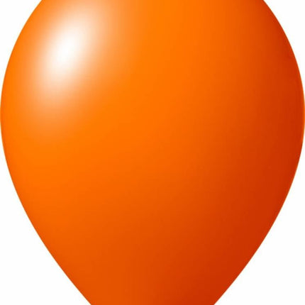 Feestbazaar Oranje ballonnen 30cm 12 stuks