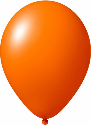 Feestbazaar Oranje ballonnen 30cm 12 stuks