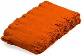 Feestbazaar Oranje Crepe Papier Slinger 24 meter