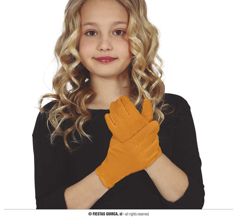 Feestbazaar Oranje kinderhandschoenen