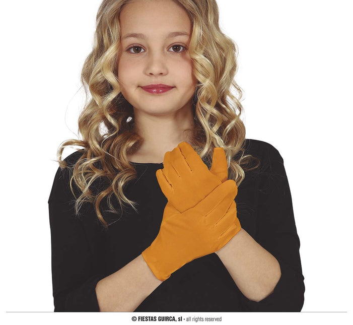 Feestbazaar Oranje kinderhandschoenen