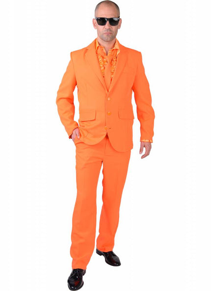 Feestbazaar Oranje Kostuum Man