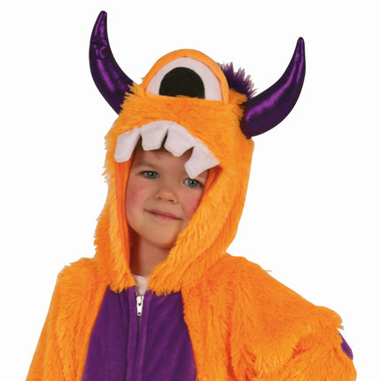 Feestbazaar Oranje monster pakje kind