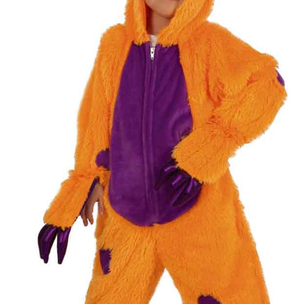 Feestbazaar Oranje monster pakje kind