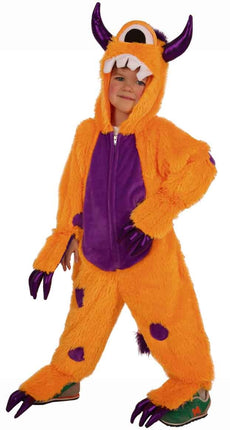 Feestbazaar Oranje monster pakje kind