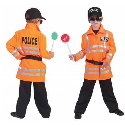 Feestbazaar Oranje Politieman kind Jack