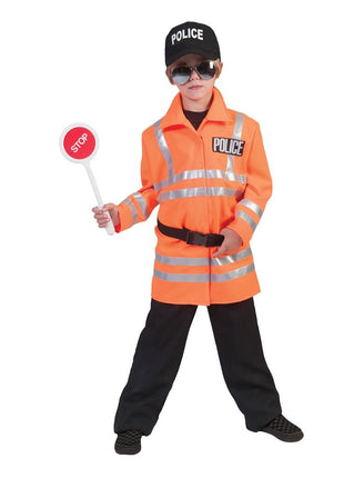 Feestbazaar Oranje Politieman kind Jack