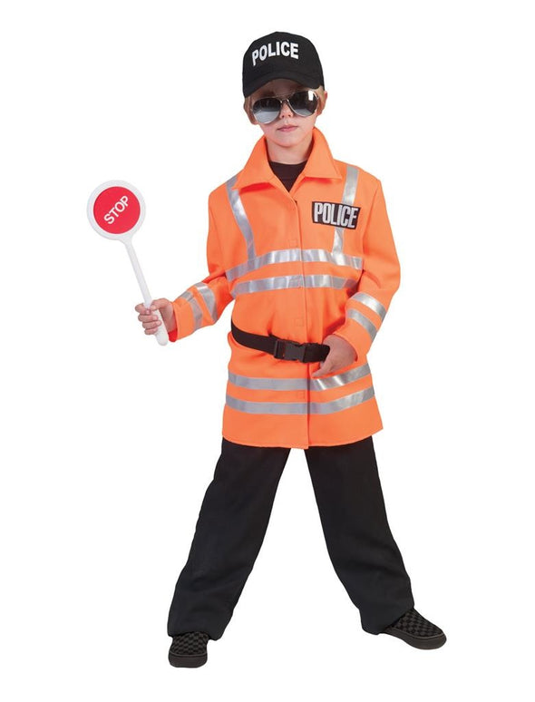 Feestbazaar Oranje Politieman kind Jack