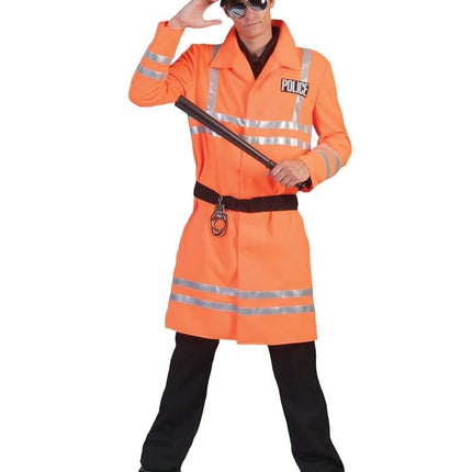 Feestbazaar Oranje Politieman kostuum Ollie
