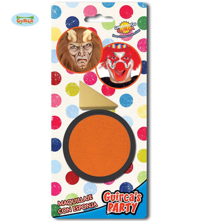 Feestbazaar Oranje schmink doosje met sponsje