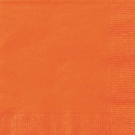 Feestbazaar Oranje servetten (20st)