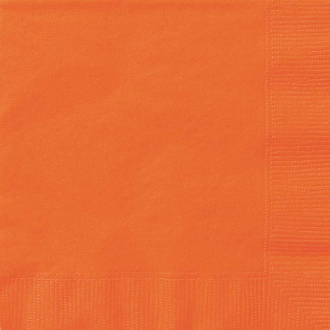 Feestbazaar Oranje servetten (20st)