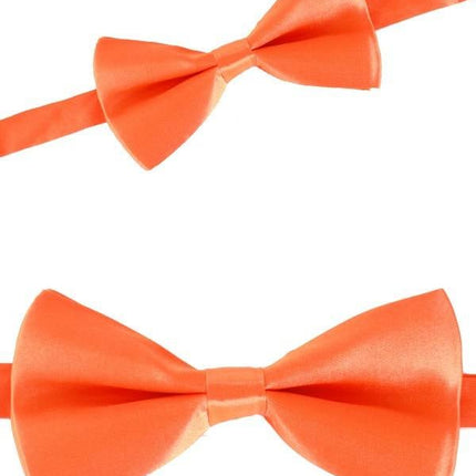 Feestbazaar Oranje Strik luxe satijn