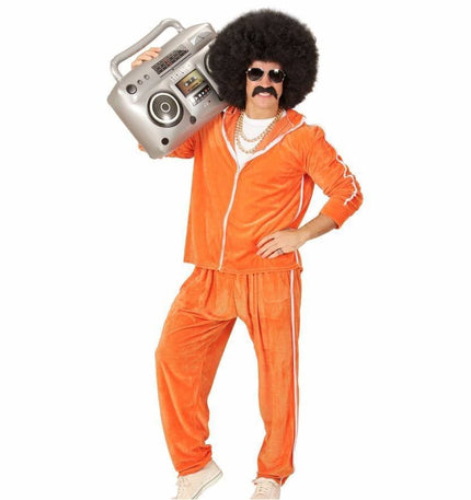 Feestbazaar Oranje trainingspak disco