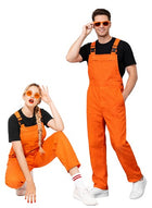 Feestbazaar Oranje Tuinbroek Volwassenen Unisex