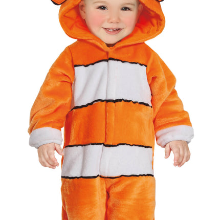 Feestbazaar Oranje vissenpakje Baby Nemo