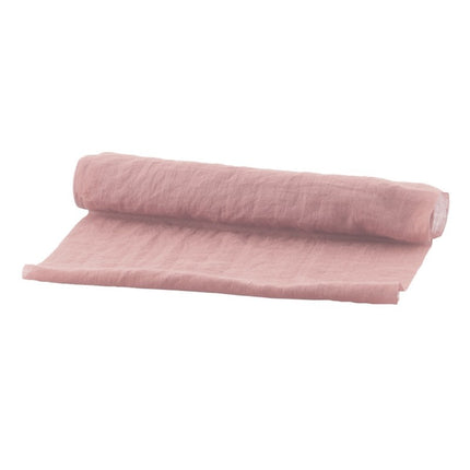 Feestbazaar Oud Roze Tafel Loper (28cmx3m)