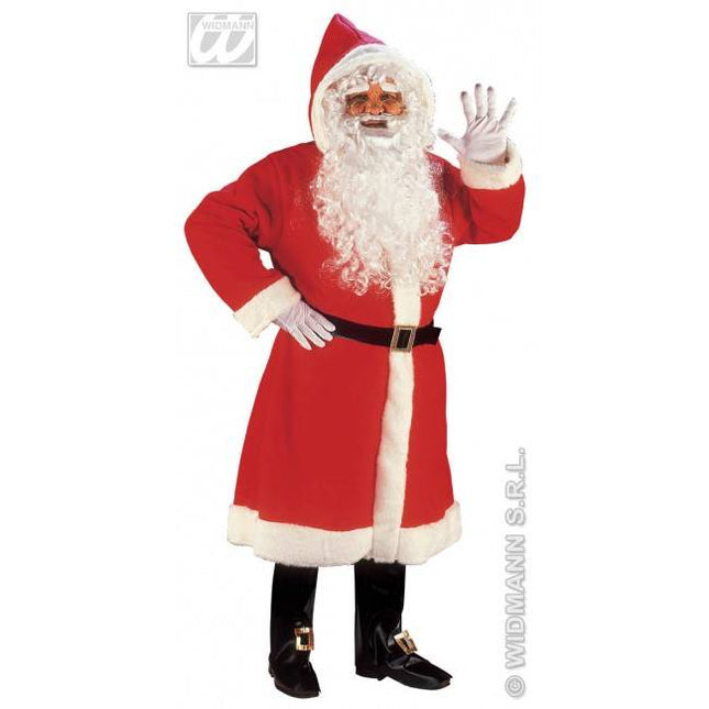 Feestbazaar Oude Kerstman pak luxe