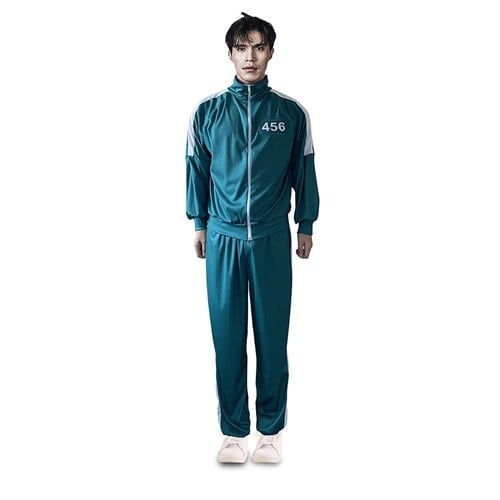 Feestbazaar Outfit Squid Game Trainingspak Groen