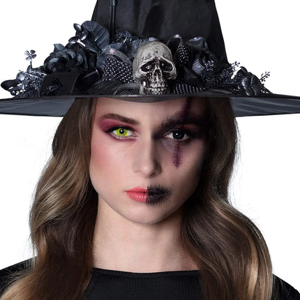 Feestbazaar Paar 3-maands duolenzen Crazy witch