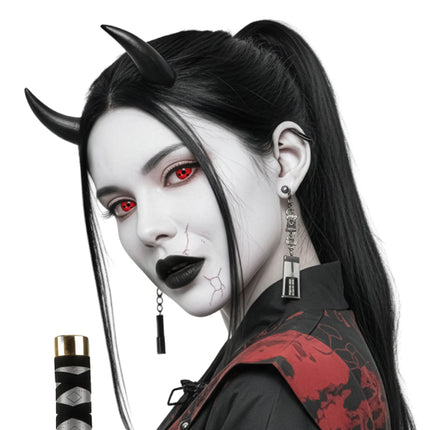 Feestbazaar Paar 3 maandslenzen Cursed Demon