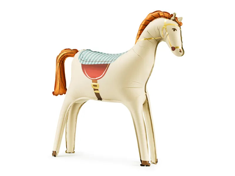 Feestbazaar Paard Folieballon Staand Fajen 68,5cm